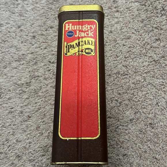 Vintage Pillsbury Hungry Jack Pancake Mix Tin - Picture 4 of 8